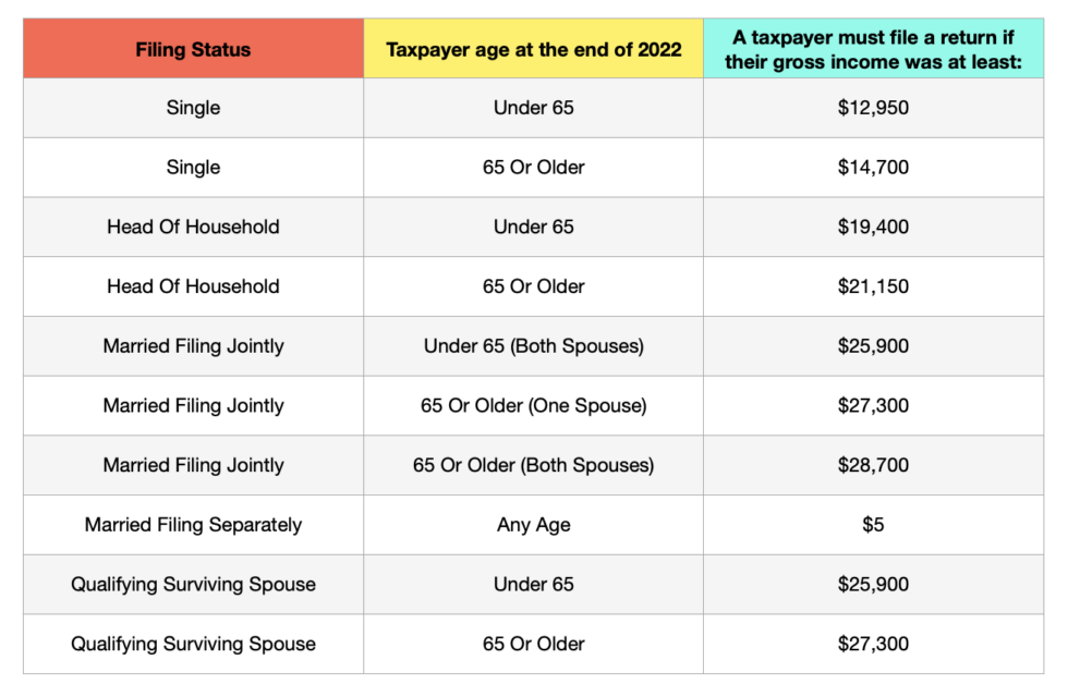 Do I Need to File Tax Returns? Savvy Ladies Blog